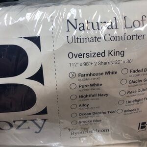 Byourbed B Cozy Natural Loft Ultimate Comforter oversized king 112x98